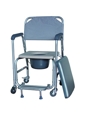 座便器（四輪、帶腳踏）